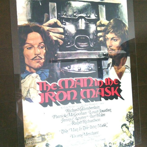 The Man in the Iron Mask Movie Poster Original Film Richard Chamberlain 1977 TV - Picture 11 of 16